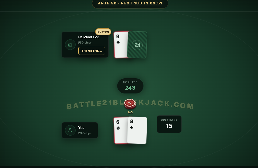 Battle 21 Tactical table